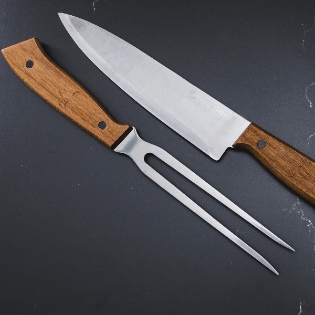 CUCHILLO + TENEDOR PRM WAYU