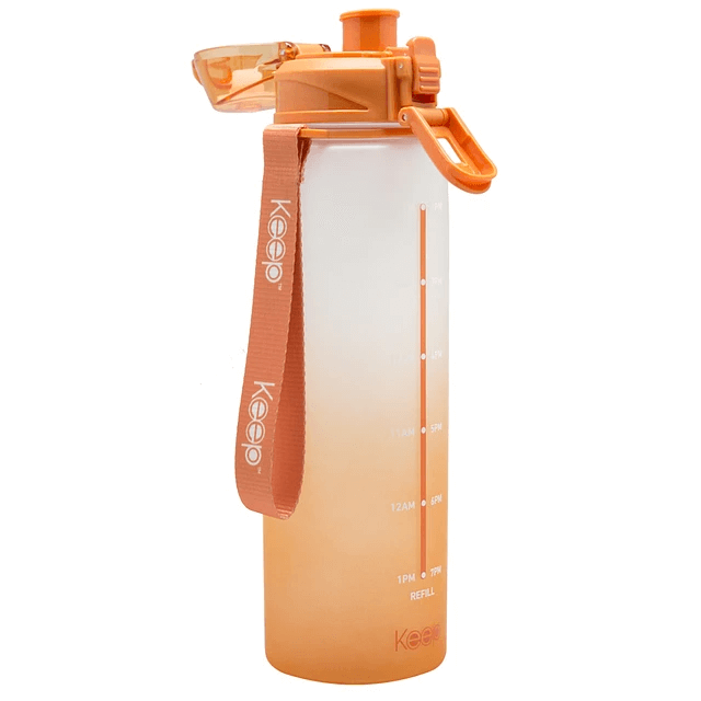 BOTELLA MEDIDAS RUBBER 1 L KEEP